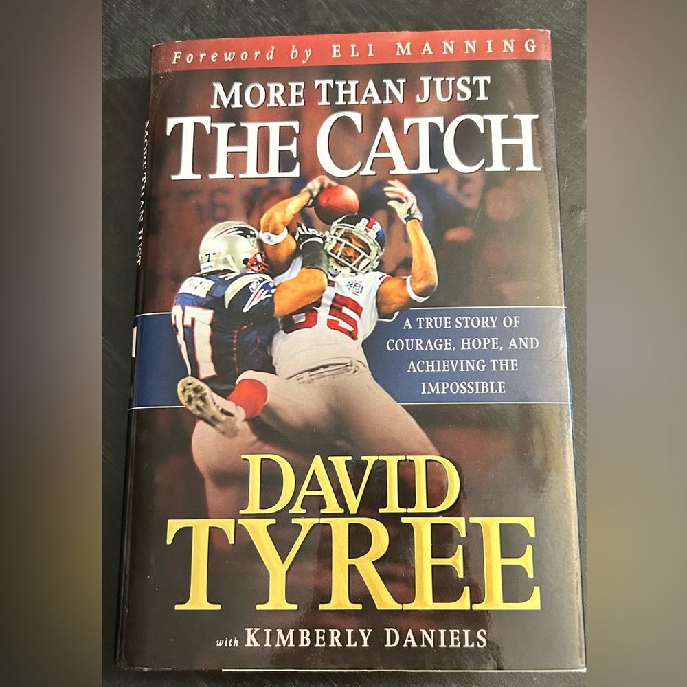 More Than Just A Catch Book by David Tyree with Kimberly Daniels